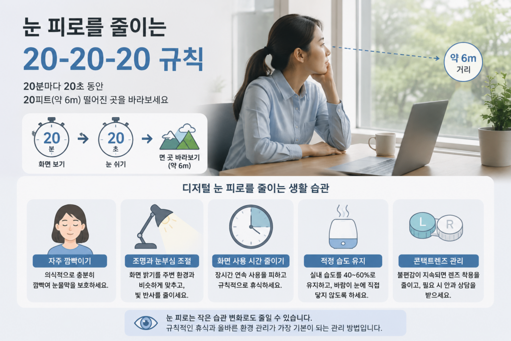 20-20-20 규칙 